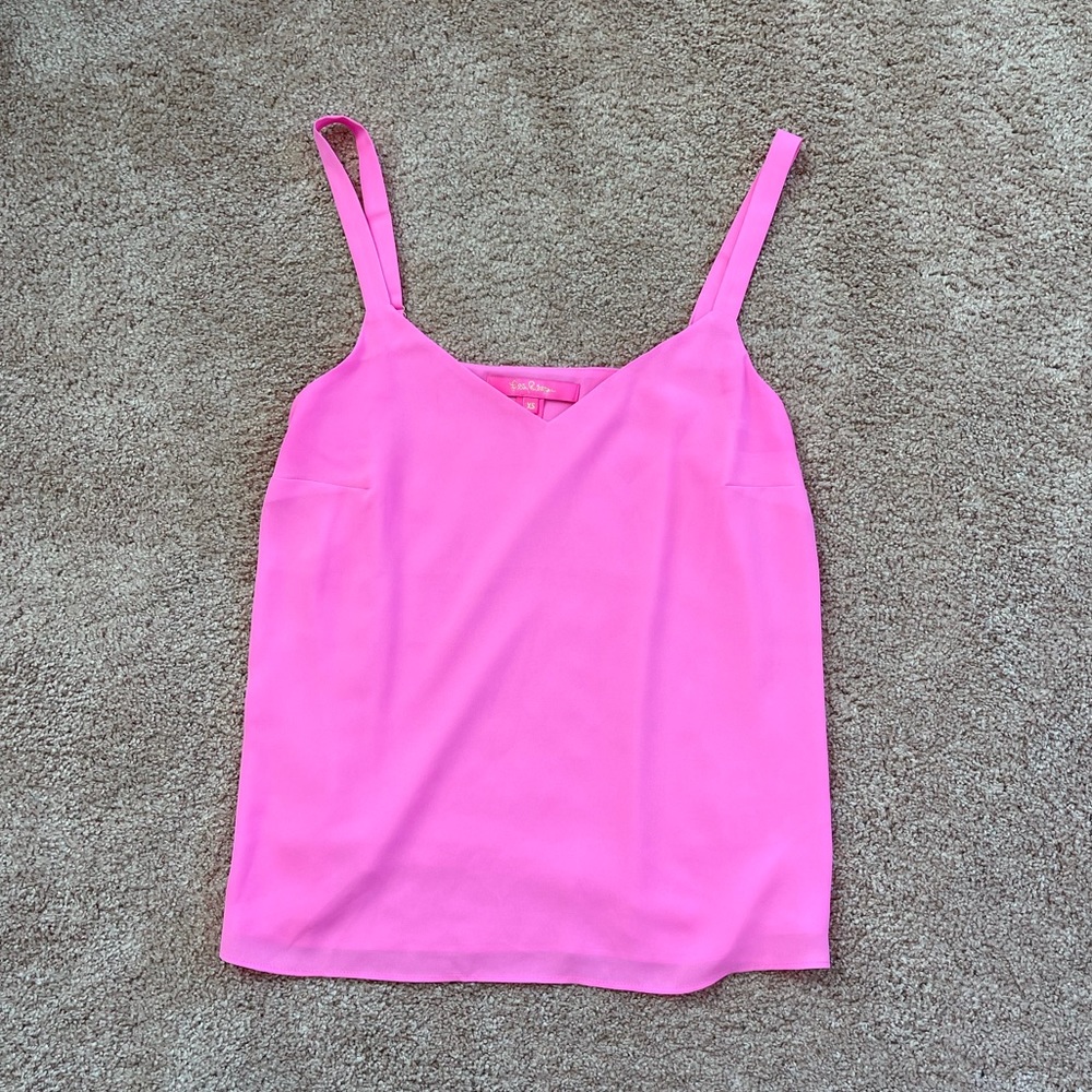 Lilly Pulitzer Hot pink Tank Top